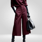 Dames Hoge Taille Broek - Wijde Pantalon voor Kantoor