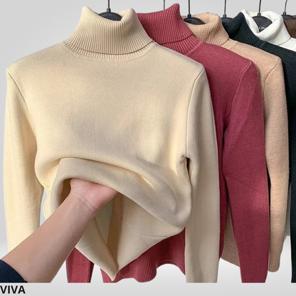 Wolachtige Coltrui | Tijdloze Winter Coltrui voor Dames
