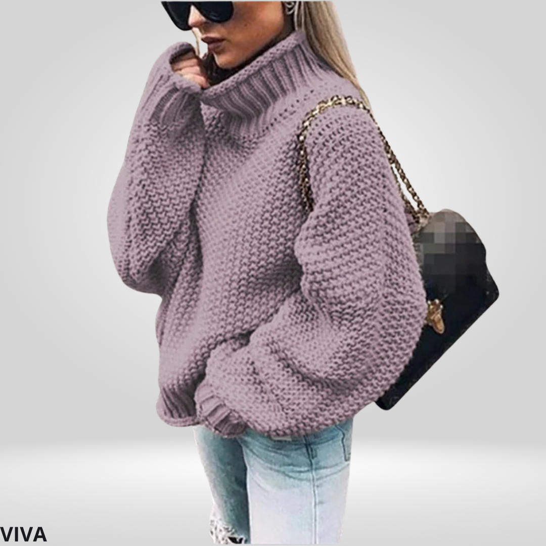 Dames Trui – Warm & Comfortabel – Warme en Comfortabele Trui voor Dames