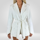 Stijlvolle Dames Blazer met Ceintuur – Elegante & Tijdloze Look