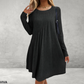 Zachte Damesjurk – Comfortabele Casual Jurk met Elegante Pasvorm