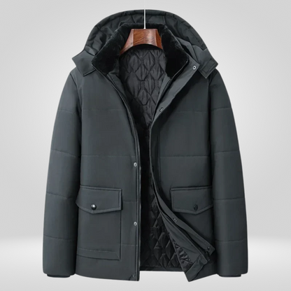 Winterparka met Fleecevoering voor Heren