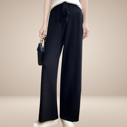 Relaxed Cashmere Broek voor Dames – Zachte en Luxe Pantalon