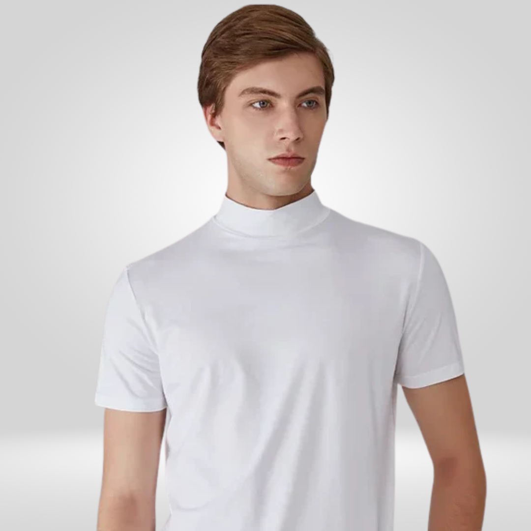 Heren Turtleneck Top – Stijlvol Design met Comfortabele en Tijdloze Pasvorm