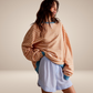 Gestreepte oversized Dames trui