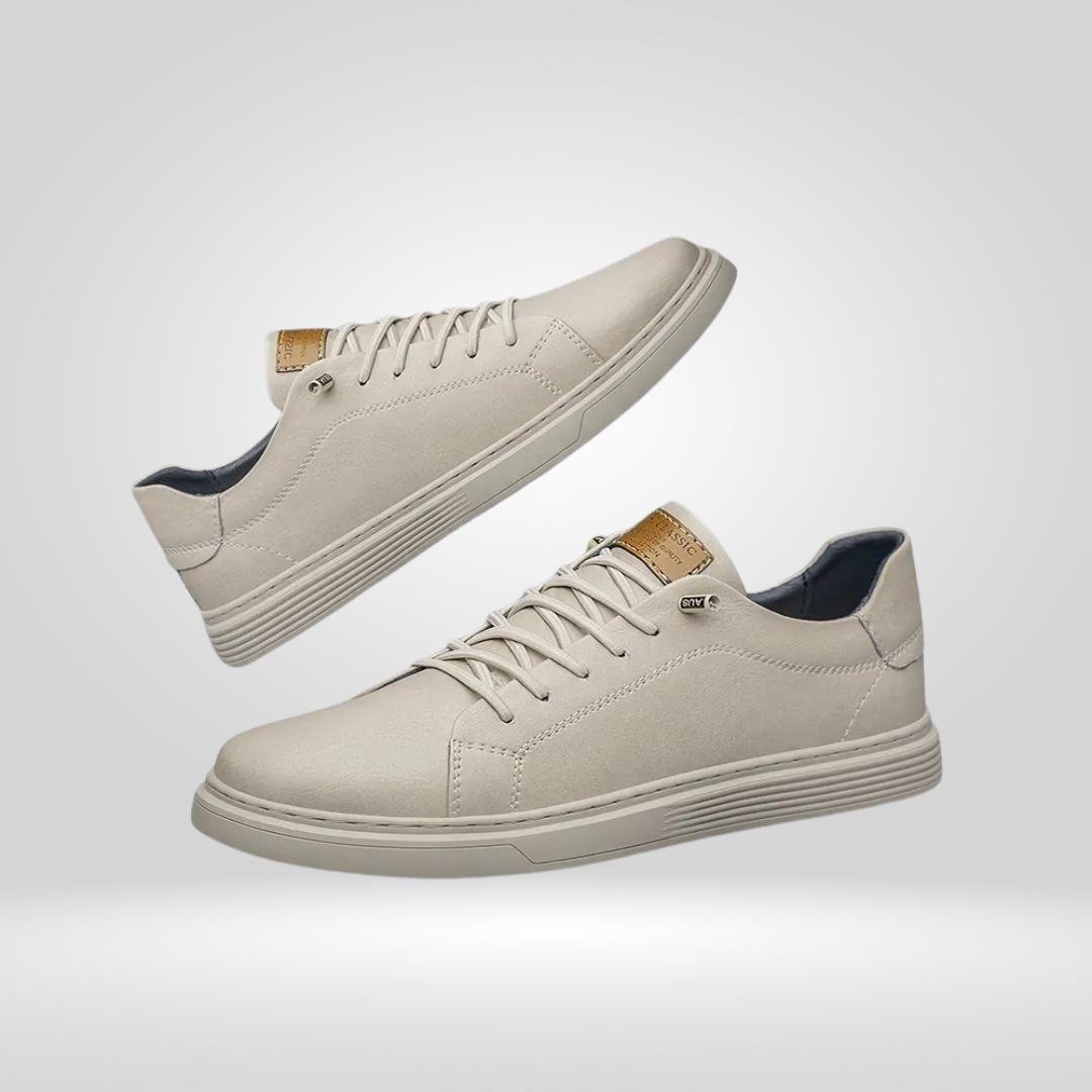 Genuine Leather Sneakers