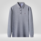 Heren Poloshirt - Lange Mouwen met Borduurwerk, Comfortabel en Ademend