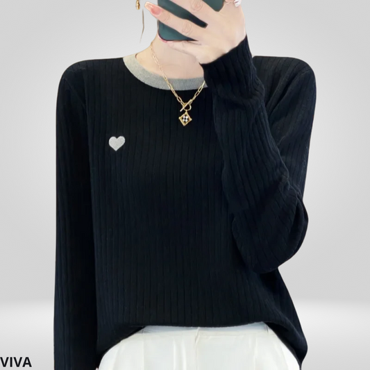 Gebreide Pullover voor Dames – Casual en Comfortabele Trui