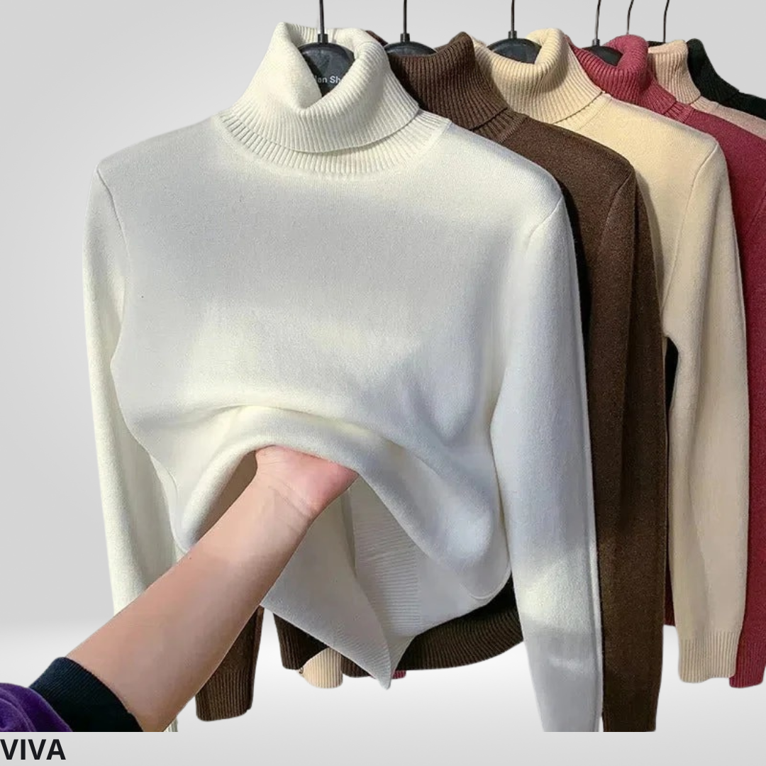 Wolachtige Coltrui | Tijdloze Winter Coltrui voor Dames
