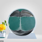 3D Zandkunst Glas Schilderij | Bewegend Diepzeelandschap Zandloper Decoratie