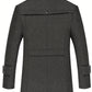 Heren Trenchcoat Design | Elegante Winddichte Winterjas