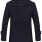 Heren Trenchcoat Design | Elegante Winddichte Winterjas