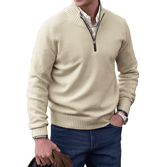 NOAH | Heren Pullover met Rits