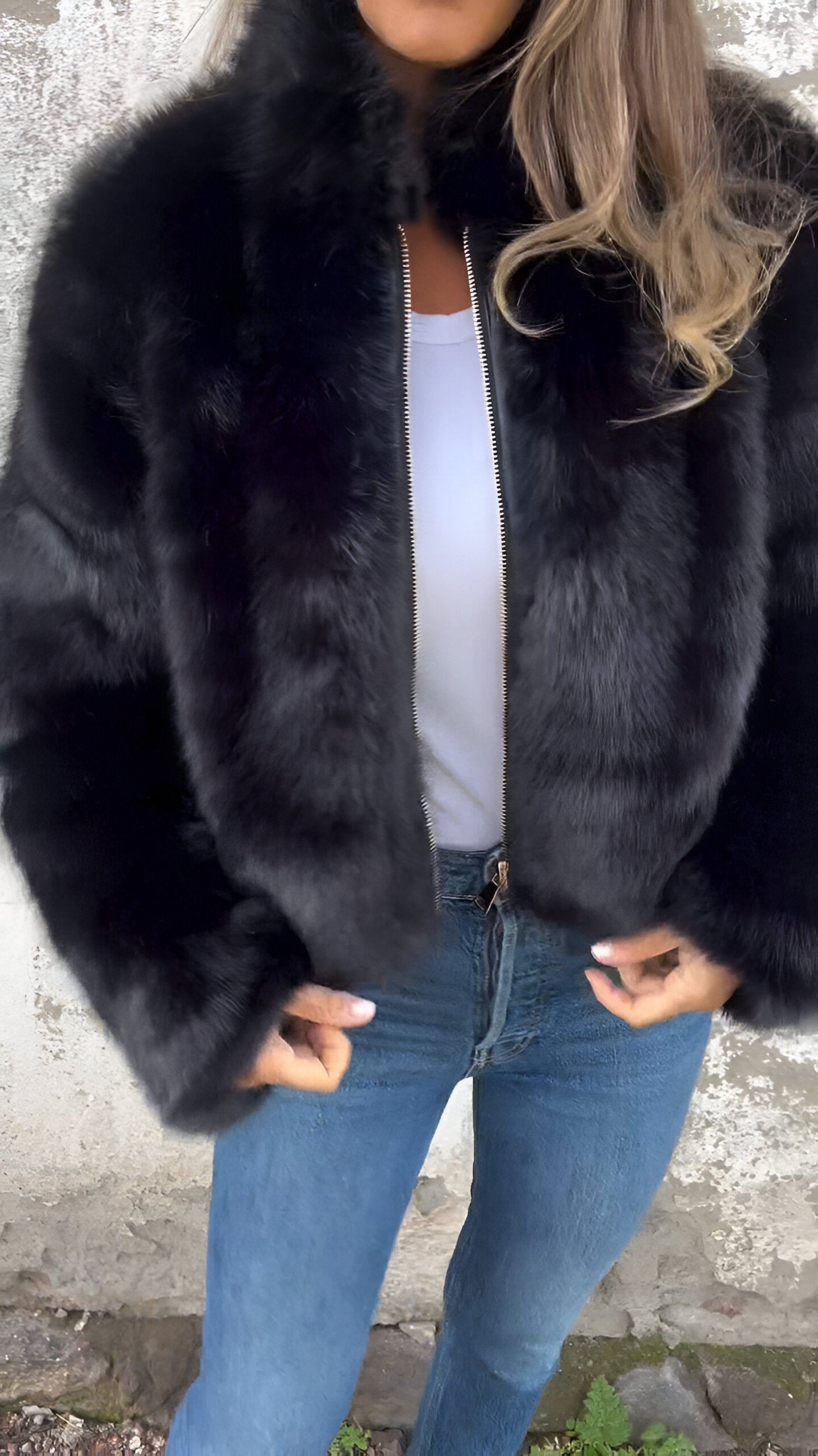 Velvetfur Luxe Damesjas – Stijlvolle en Warme Winterjas voor Elke Gelegenheid