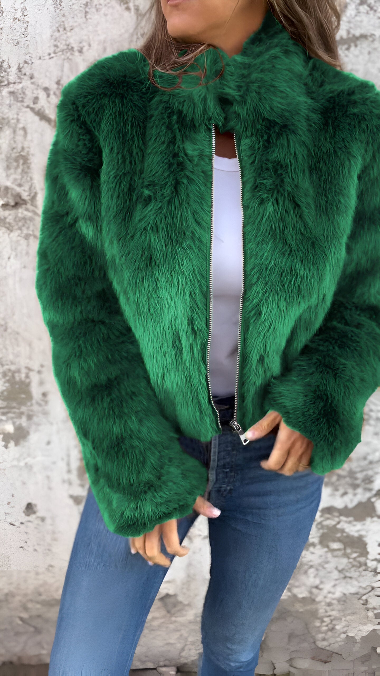 Velvetfur Luxe Damesjas – Stijlvolle en Warme Winterjas voor Elke Gelegenheid