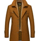 Heren Trenchcoat Design | Elegante Winddichte Winterjas