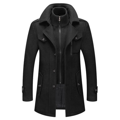 Heren Overcoat 2-laags