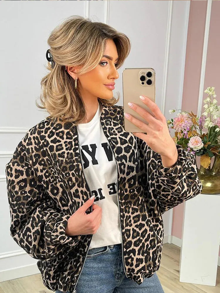 Leopard jasje voor Dames