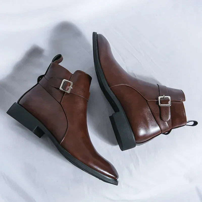 Steve Chelsea Boots voor Heren - Stijlvolle En Comfortabele Laarzen