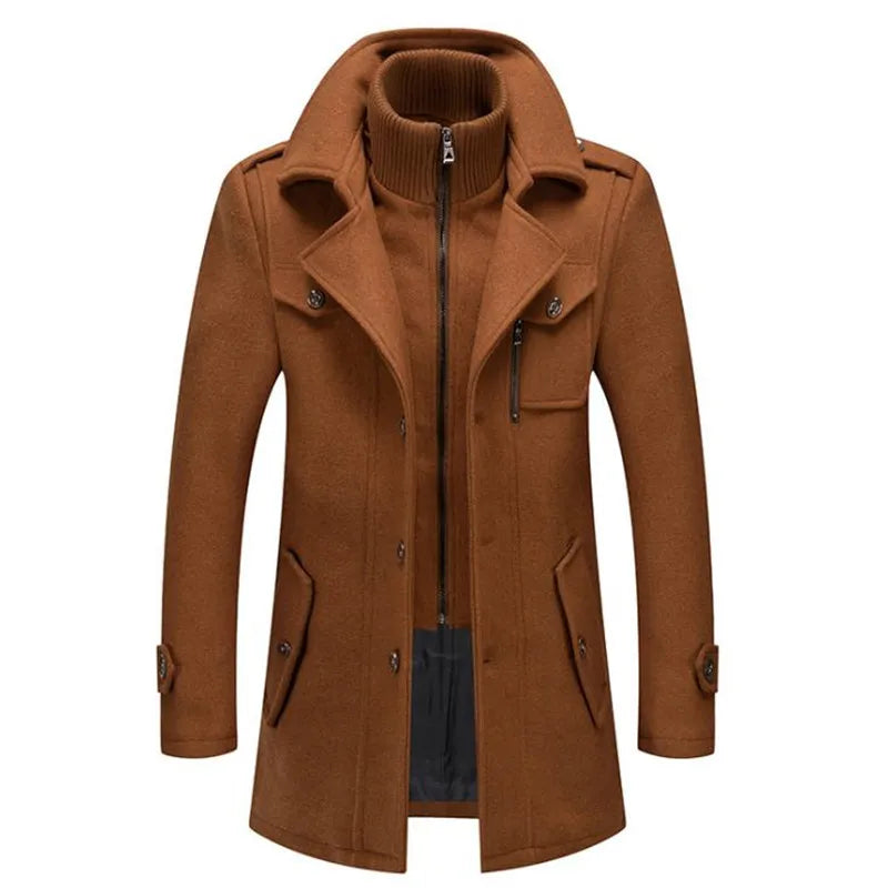 Heren Overcoat 2-laags