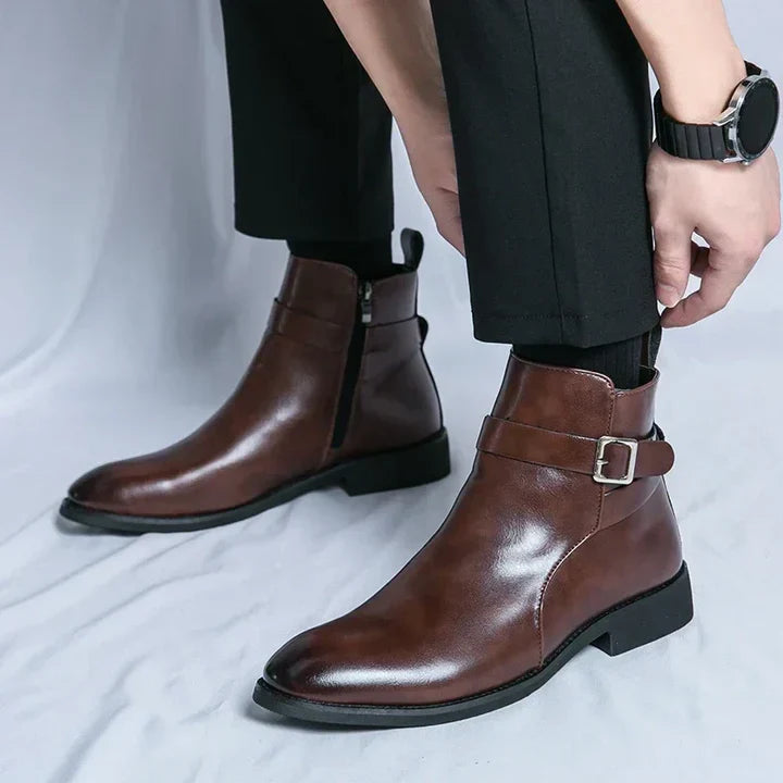 Steve Chelsea Boots voor Heren - Stijlvolle En Comfortabele Laarzen