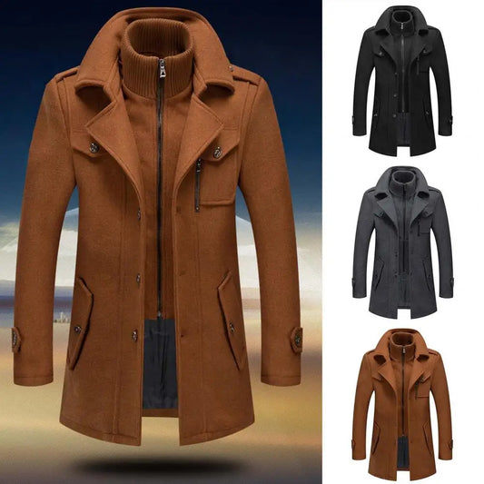 Heren Overcoat 2-laags