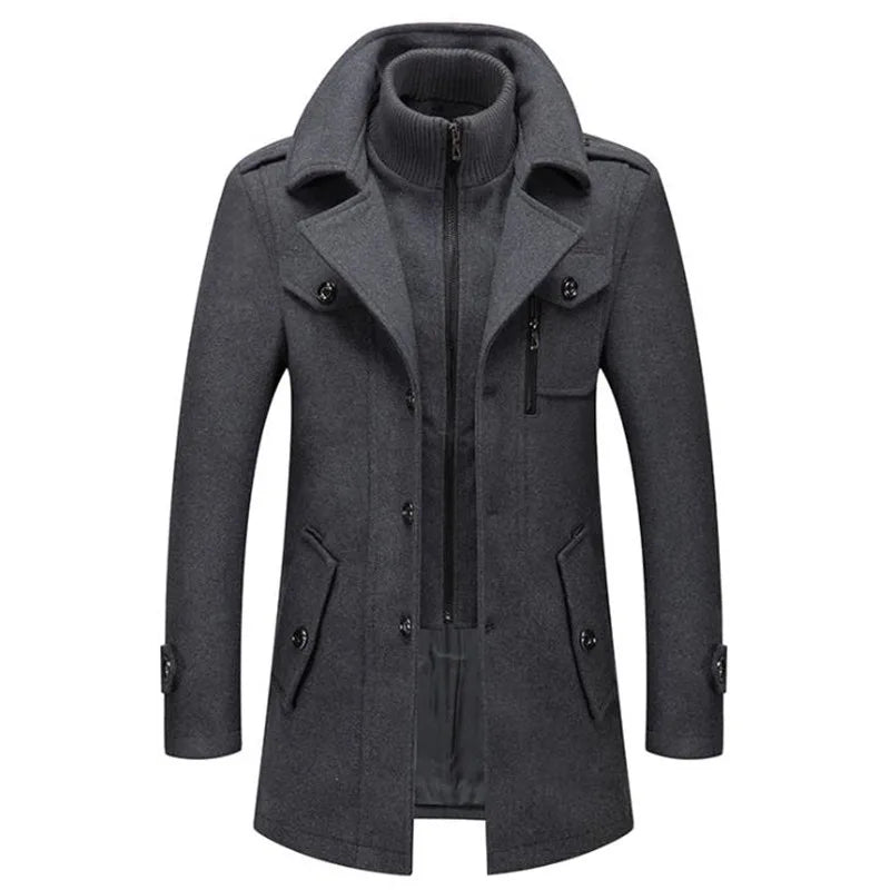 Heren Overcoat 2-laags