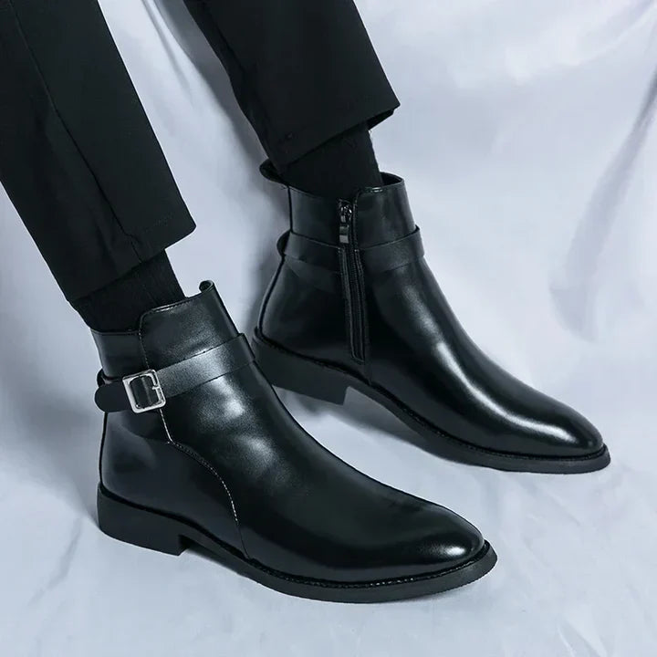 Steve Chelsea Boots voor Heren - Stijlvolle En Comfortabele Laarzen