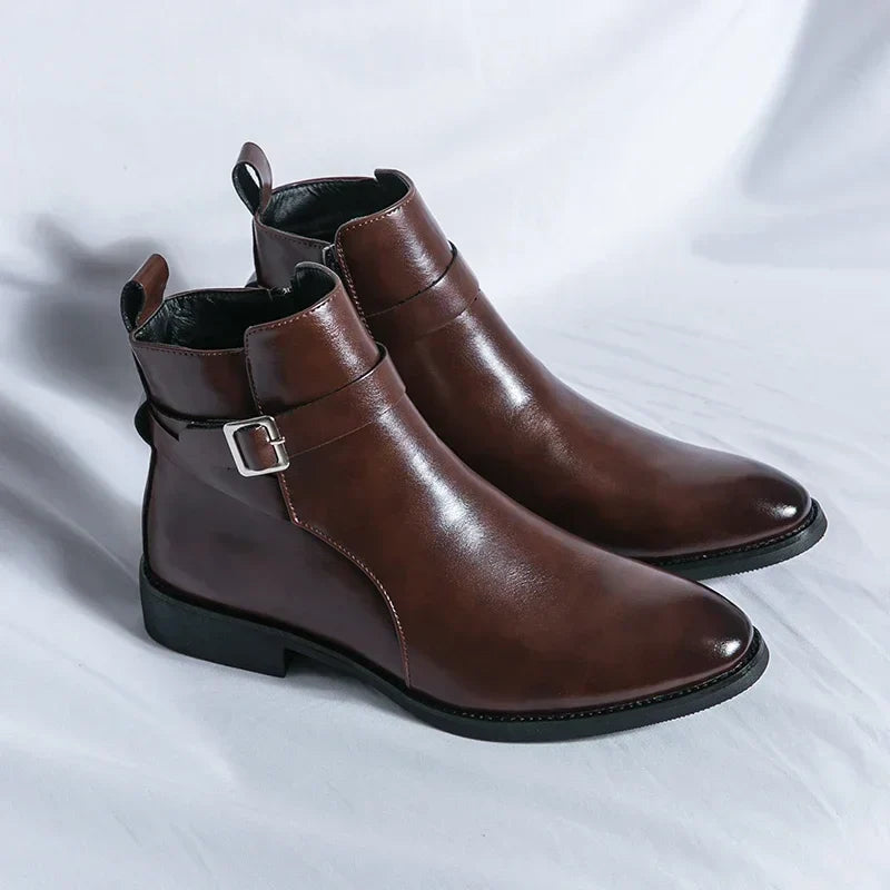 Steve Chelsea Boots voor Heren - Stijlvolle En Comfortabele Laarzen