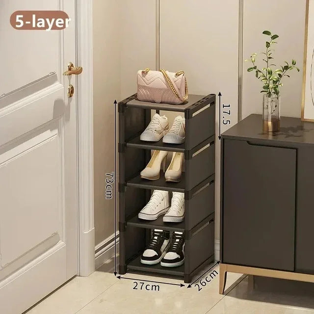 Schoen Organizer | Stapelbare Schoenenrek voor Hoek & Muur