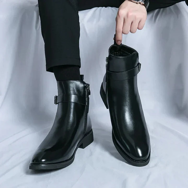 Steve Chelsea Boots voor Heren - Stijlvolle En Comfortabele Laarzen