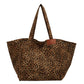 CLAIRE | Grote Shopper Tas met Leopard Print