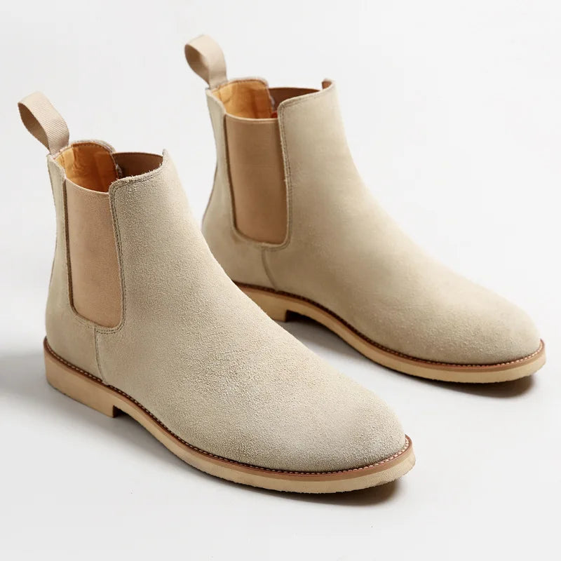 Joris | Retro Suede Chelsea Boots voor Mannen