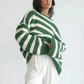 Oversized Gestreepte dames Trui