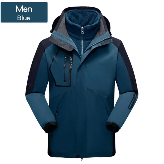 Unisex 3-in-1 Ski Jas | Waterdicht en Ademend voor Heren en Dames