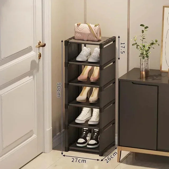 Schoen Organizer | Stapelbare Schoenenrek voor Hoek & Muur