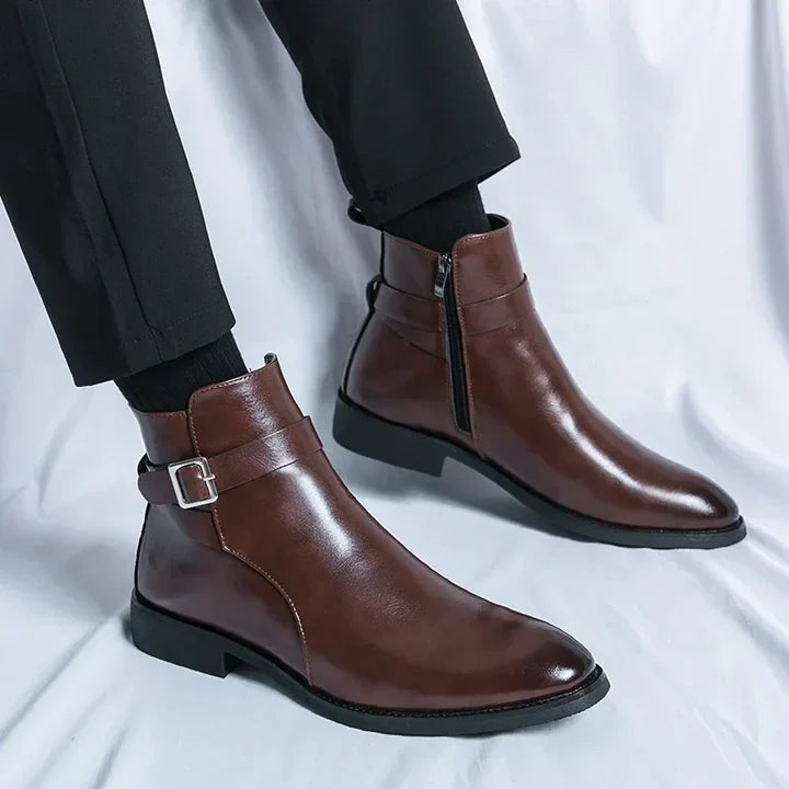 Steve Chelsea Boots voor Heren - Stijlvolle En Comfortabele Laarzen