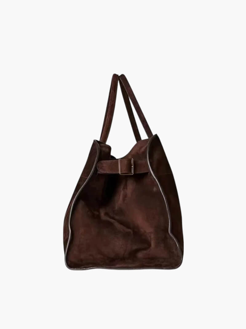 Laurin Vintage tas van Leer en Suede