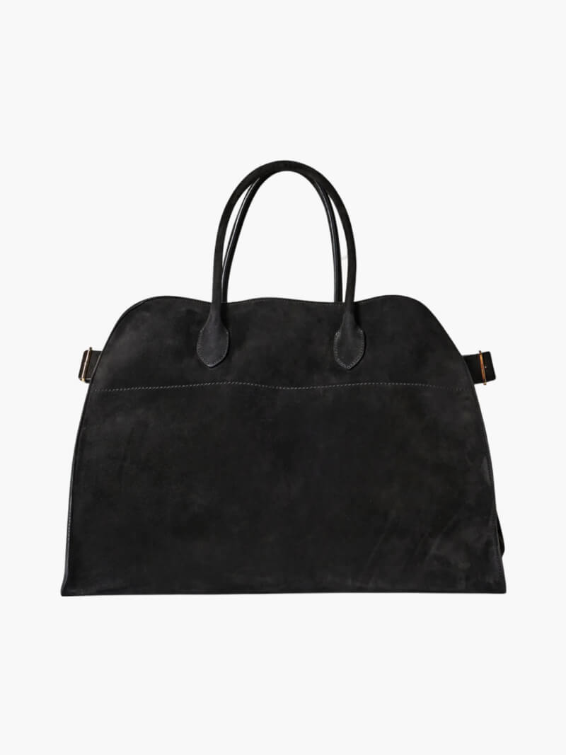 Laurin Vintage tas van Leer en Suede