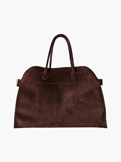 Laurin Vintage tas van Leer en Suede