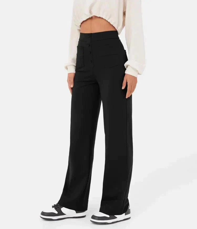 Elastische dames broek