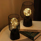 Radiant Iron Lamp – Elegante IJzeren Tafellamp met Warm Wit Licht