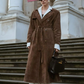 Sibba Suede Trenchcoat voor Dames