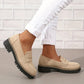 Luxe Dames Instappers – Mocassins van Zacht Suède in Elegante Stijl