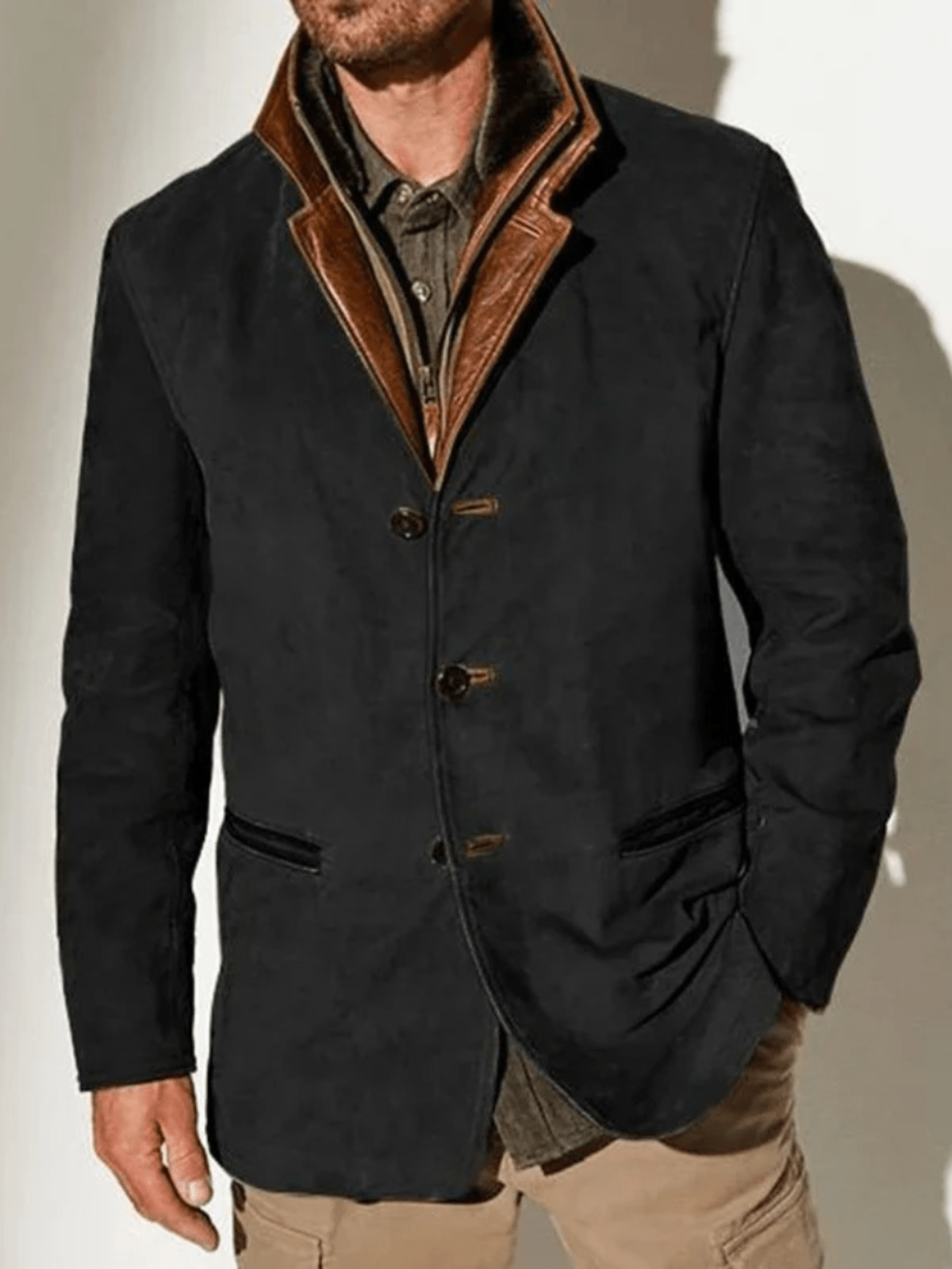 Dominic Heren Vintage herfstjacket