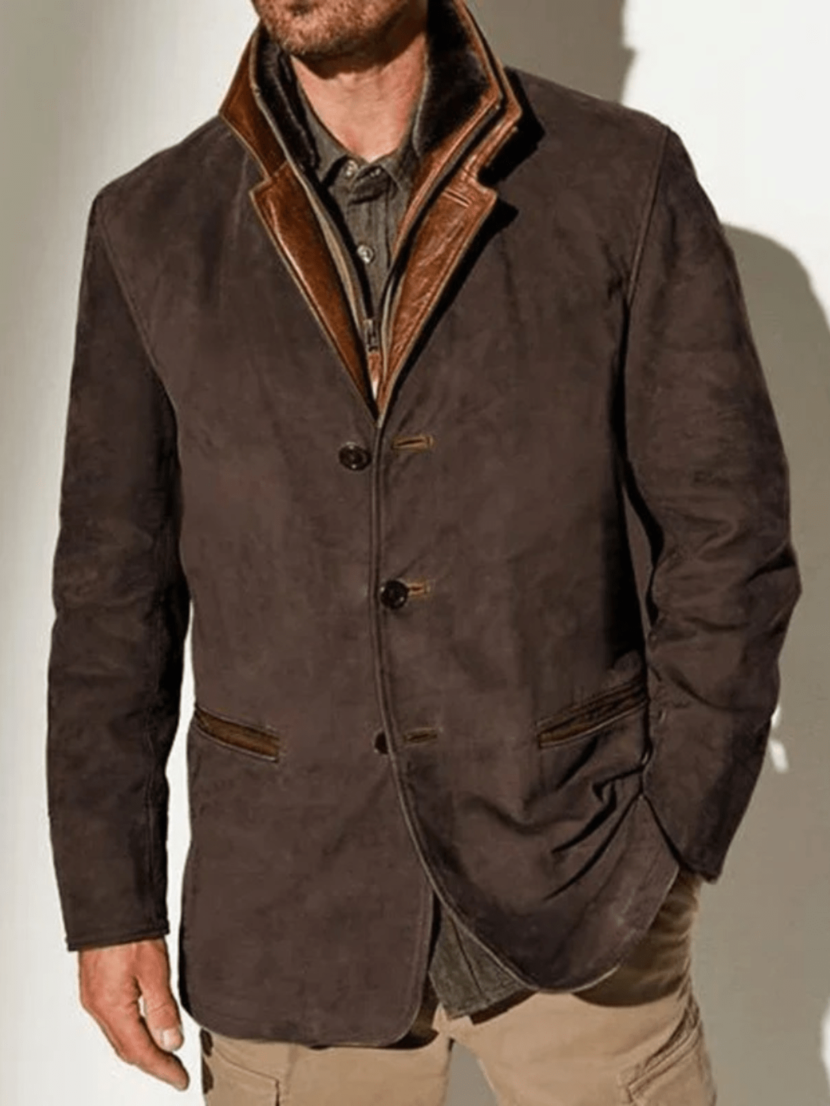 Dominic Heren Vintage herfstjacket