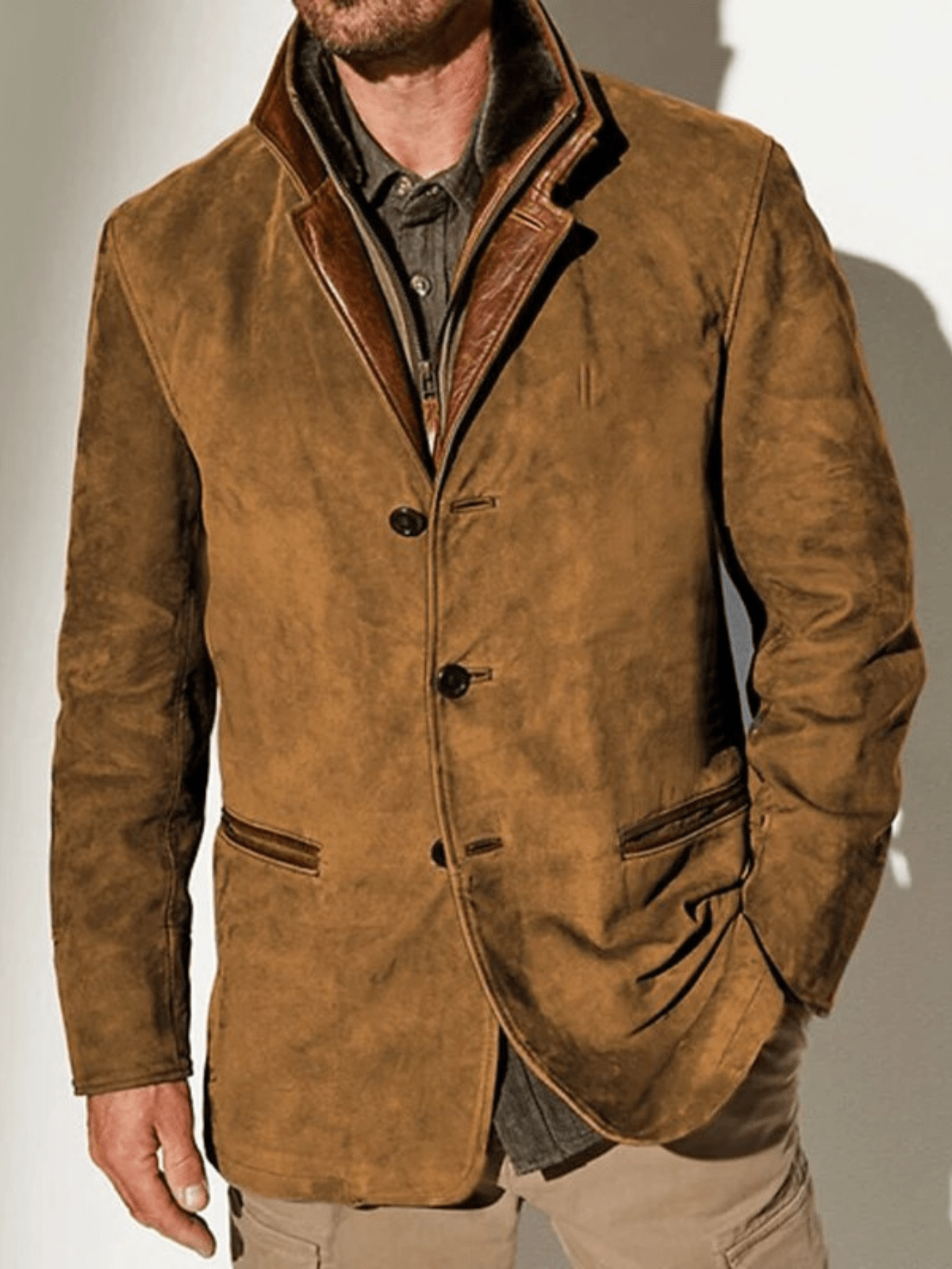 Dominic Heren Vintage herfstjacket