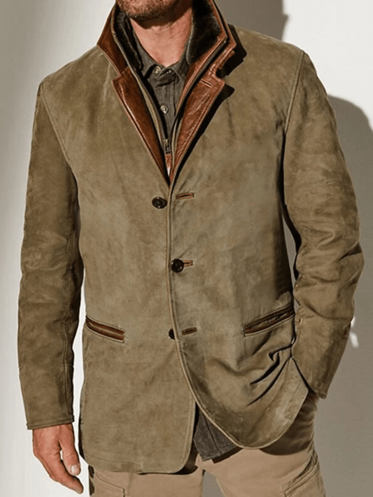 Dominic Heren Vintage herfstjacket